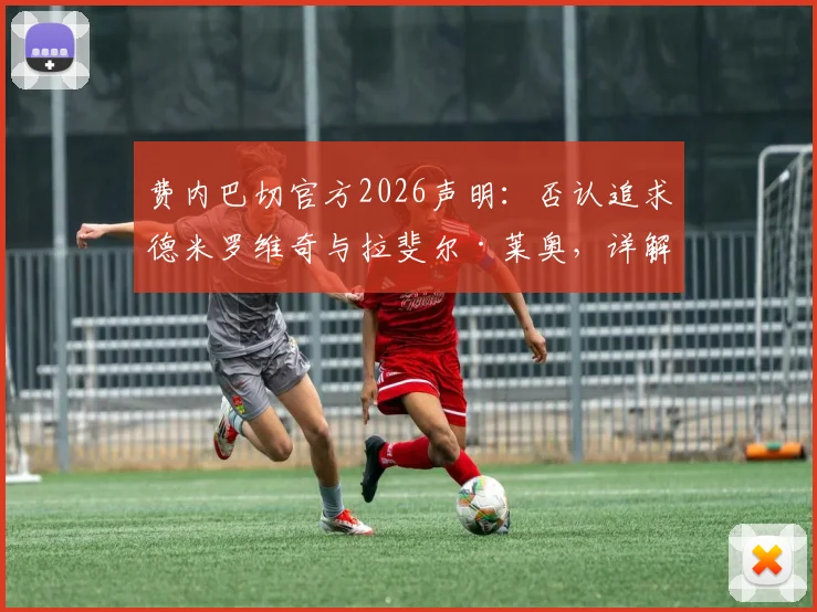 费内巴切官方2026声明：否认追求德米罗维奇与拉斐尔·莱奥，详解球队真实转会策略